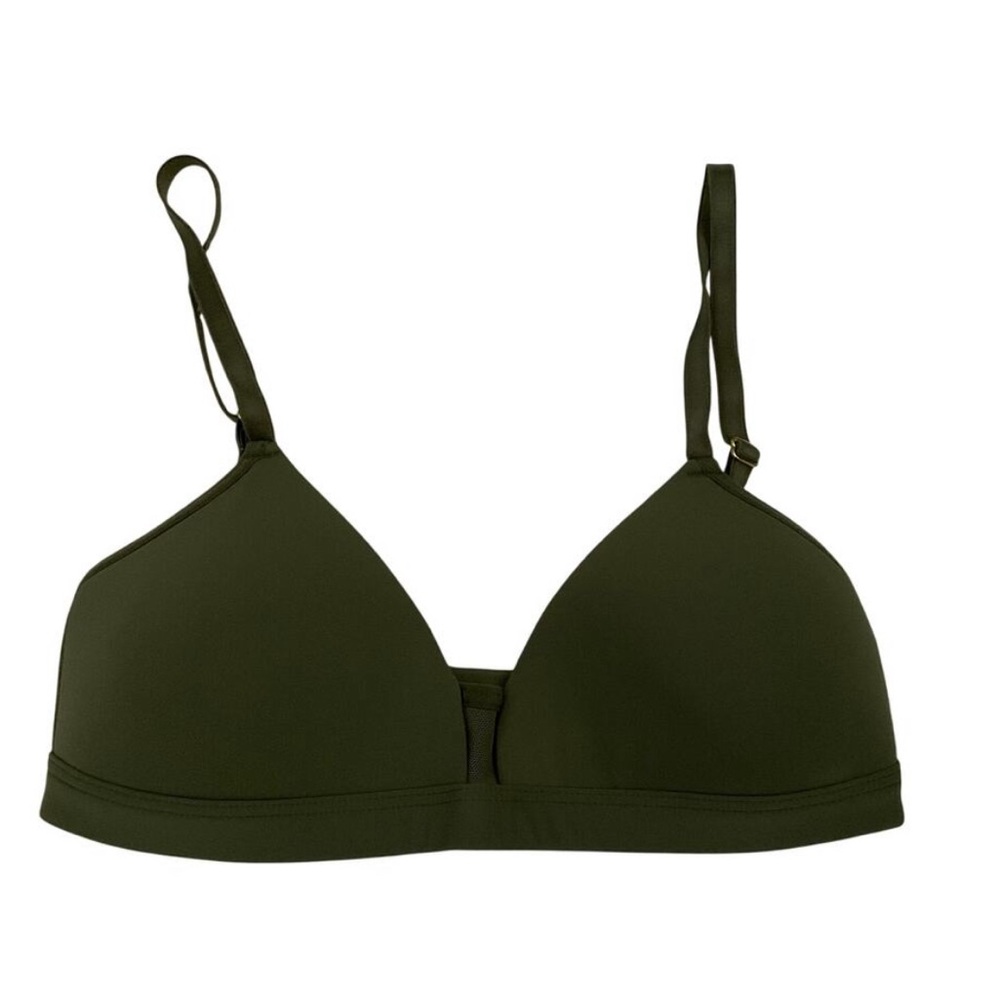 Pepper Limitless Wireless Bra - Green - Size XS